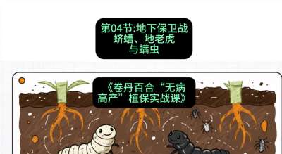 第04节：地下保卫战&mdash;&mdash;蛴螬、地老虎与螨虫 ，课程：《卷丹百合&ldquo;无病高产&rdquo;植保实战课》#识农AI