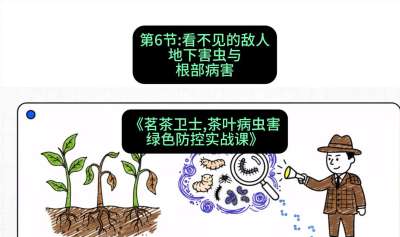 第06节：看不见的敌人&mdash;&mdash;地下害虫与根部病害，课程：《茗茶卫士&mdash;&mdash;茶叶病虫害绿色防控实战课》#识农AI